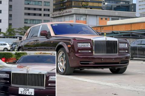 Rolls-Royce Phantom Lửa Thiêng được bấm biển số mới