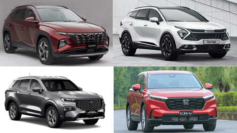 So sánh CX5, Tucson, Sportage, CRV, Territory nên chọn xe nào?