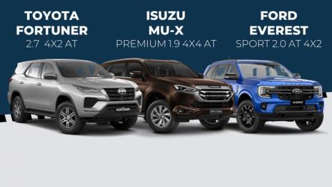 SUV 7 chỗ đua nhau giảm giá, nhiều nhất hơn 200 triệu đồng